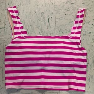 KJ scallop crop top